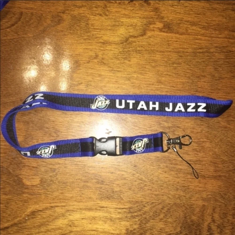 New Utah Jazz Lanyard ID Badge Holder